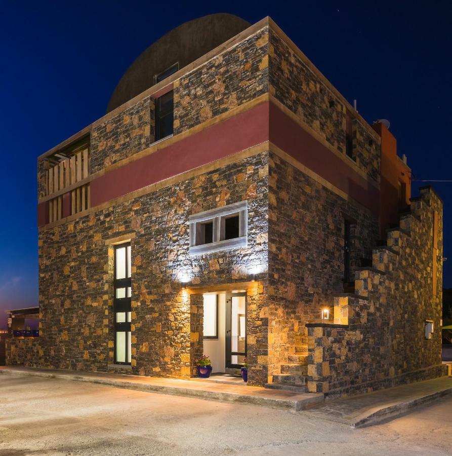 Villa Menelaos Móchlos Exterior foto
