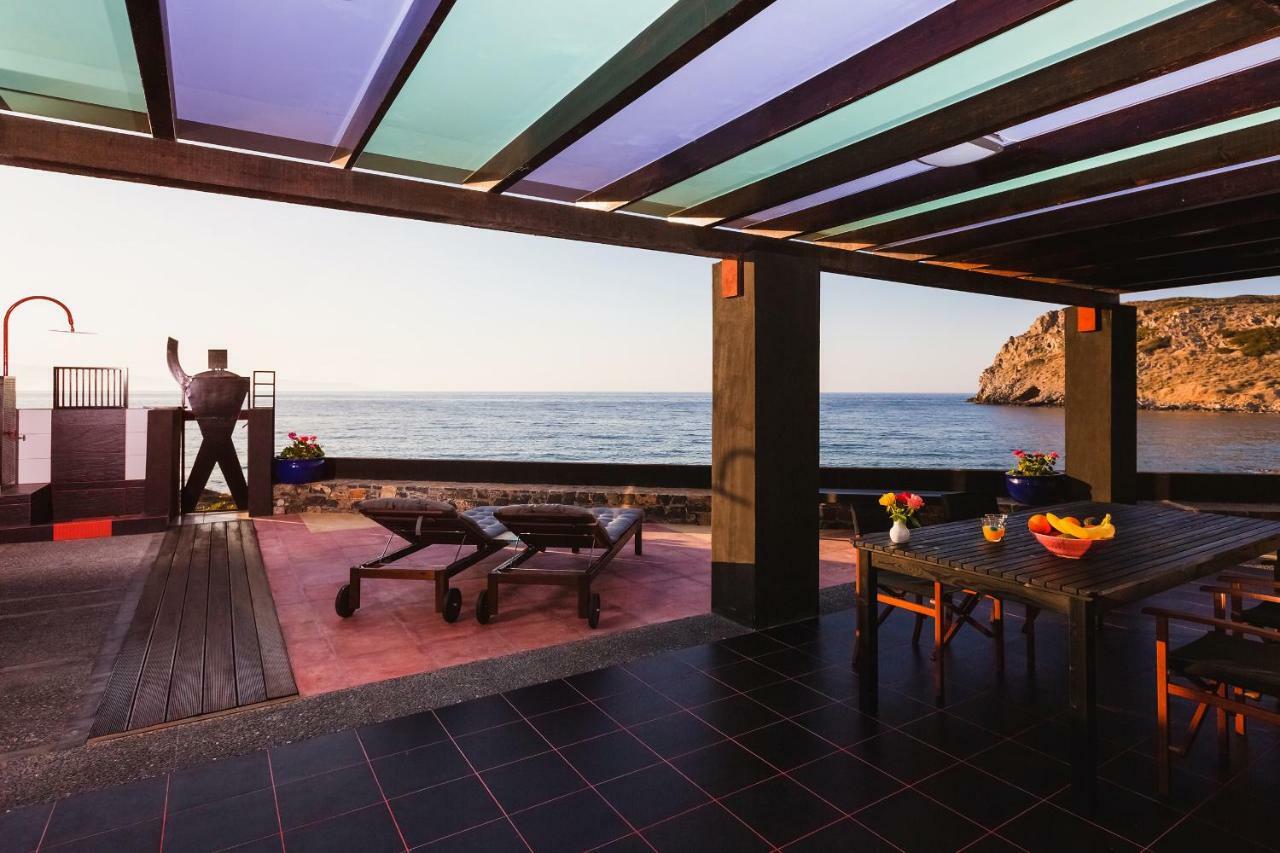 Villa Menelaos Móchlos Exterior foto