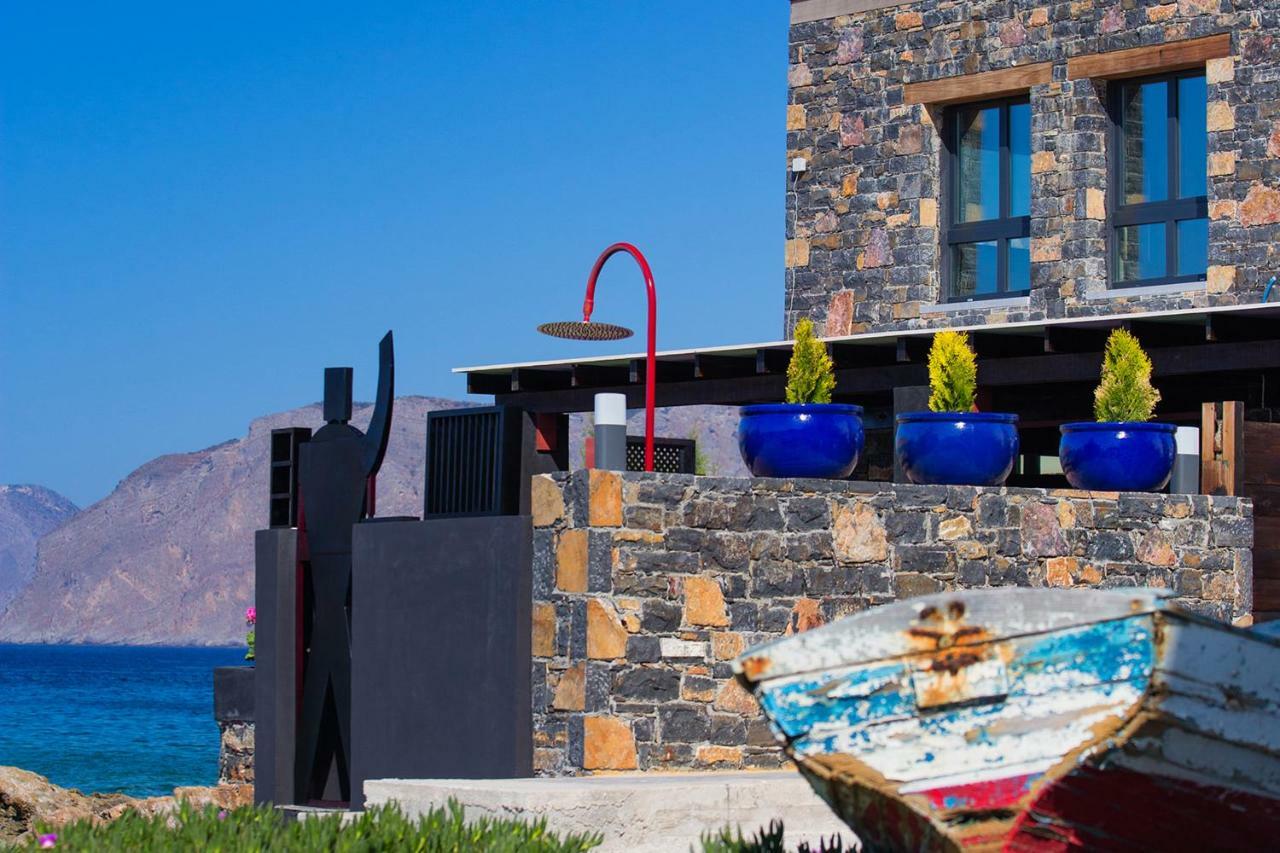 Villa Menelaos Móchlos Exterior foto
